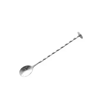 MOONBIFFY Ложка для коктейлей из нержавеющей стали