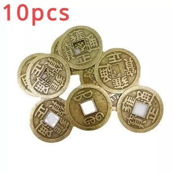MOONBIFFY Металлические монеты фэн-шуй