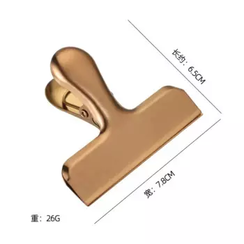 MOONBIFFY Металлические зажимы для переплета розовые, красные, золотые