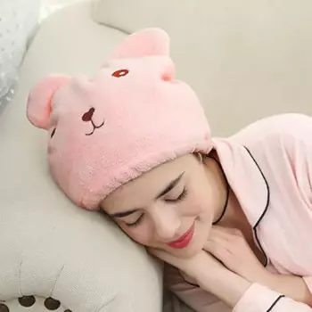 MOONBIFFY Микрофибра Шапочка для душа с героями мультфильмов