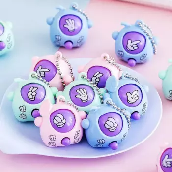 MOONBIFFY Мини-брелки сенсорные пластиковые