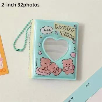 MOONBIFFY Мини-фотоальбом Кофейный Медведь