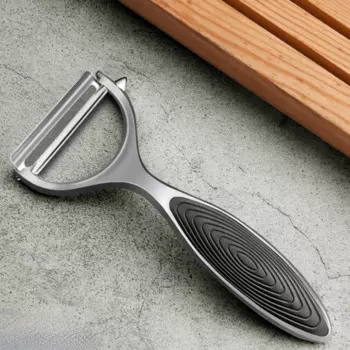 MOONBIFFY Многофункциональная Овощечистка 2 в 1 из нержавеющей стали