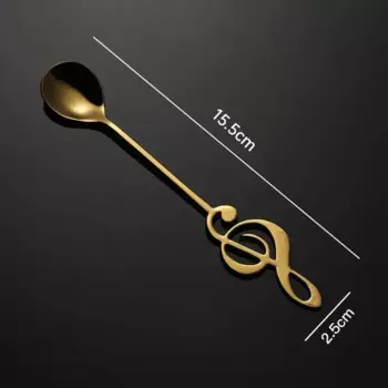 MOONBIFFY Музыкальная ложка из нержавеющей стали