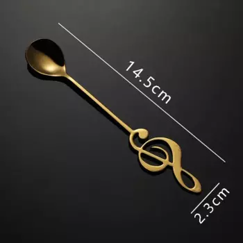 MOONBIFFY Музыкальные ложки из нержавеющей стали