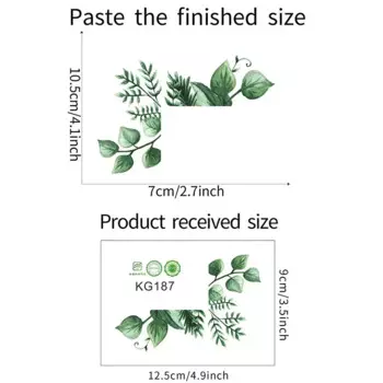 MOONBIFFY Наклейка на переключатель зеленый