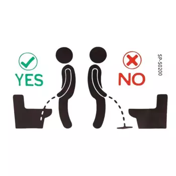 MOONBIFFY наклейки для туалета