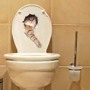 MOONBIFFY наклейки на стену животные ПВХ