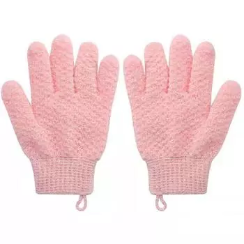 MOONBIFFY Перчатки для ванны синие