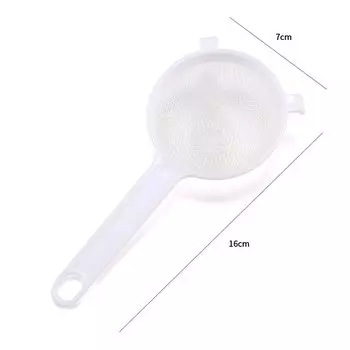 MOONBIFFY Пластиковый дуршлаг с мелкой сеткой