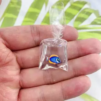 MOONBIFFY Подвеска из смолы с рыбой