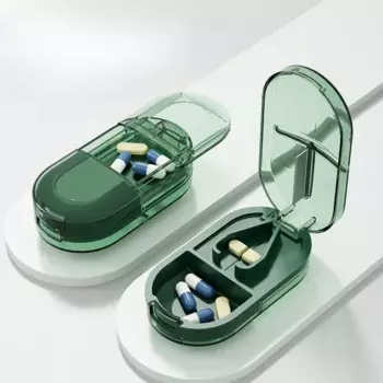 MOONBIFFY Портативная коробка для лекарств