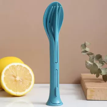 MOONBIFFY Портативные столовые приборы 3 в 1