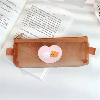 MOONBIFFY Портативный сетчатый пенал для косметики