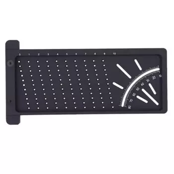 MOONBIFFY Прецизионная пластиковая Т-образная линейка для деревообработки