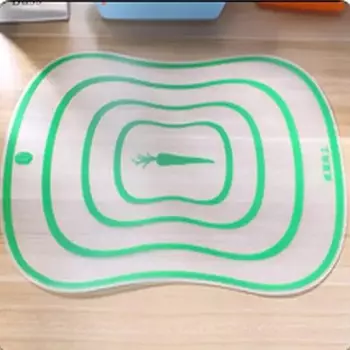 MOONBIFFY Прозрачная гибкая разделочная доска из пластика