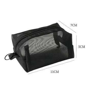 MOONBIFFY Прозрачная сумка для хранения из нейлона