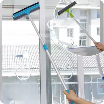 MOONBIFFY Регулируемый скребок для окон 2 в 1