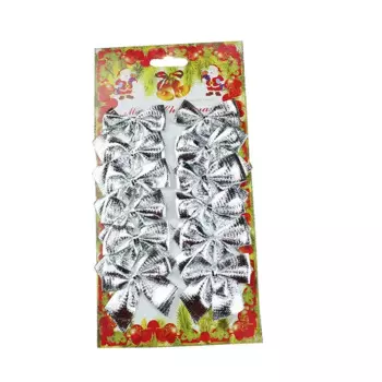 MOONBIFFY Рождественские банты 5 см 12 шт