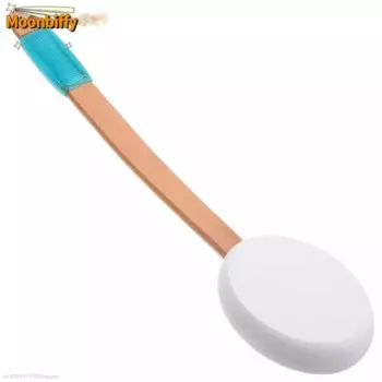 MOONBIFFY Щетка для душа синяя