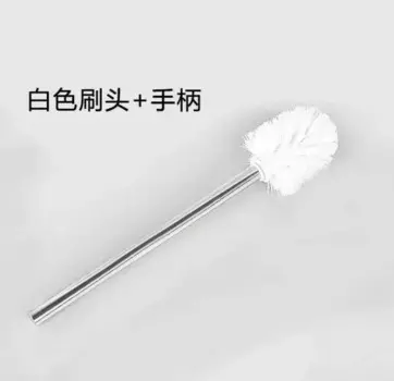 MOONBIFFY Щетка для унитаза из нержавеющей стали черная