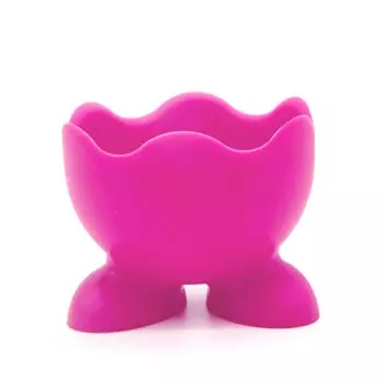 MOONBIFFY Силиконовые держатели для яиц темно-розовые