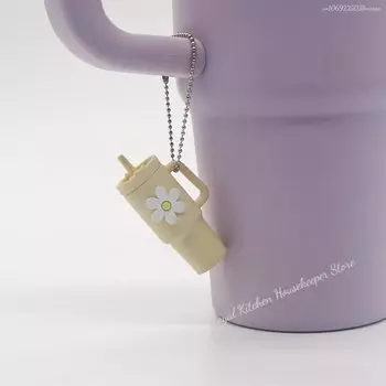 MOONBIFFY Силиконовый брелок для чашки Стэнли