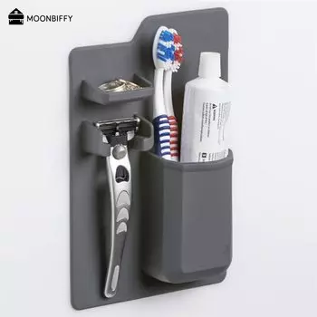 MOONBIFFY Силиконовый органайзер для ванной комнаты
