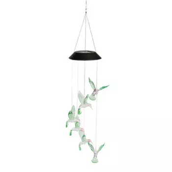 MOONBIFFY Солнечный ветровой колокольчик колибри