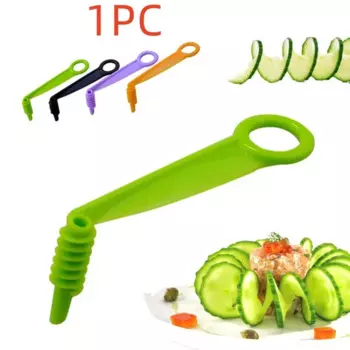 MOONBIFFY Спиральный нож из нержавеющей стали