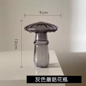 MOONBIFFY стеклянная ваза-гриб