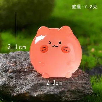 MOONBIFFY Светящиеся фигурки кошек 5 шт