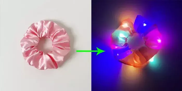 MOONBIFFY Светящиеся резинки для волос