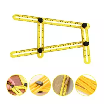 MOONBIFFY Угловая линейка с метрической дюймовой шкалой
