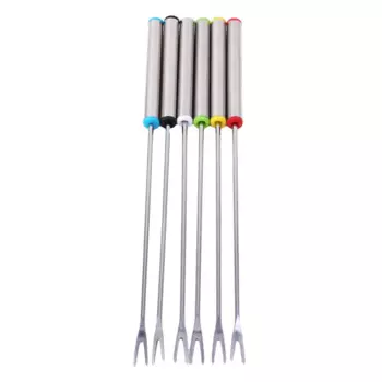 MOONBIFFY Вилки для фондю из нержавеющей стали