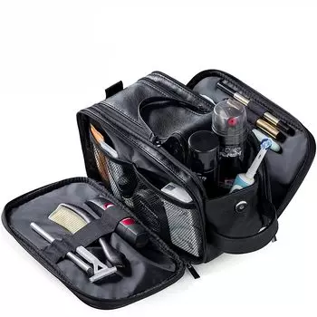 MOONBIFFY Водонепроницаемая косметичка из искусственной кожи