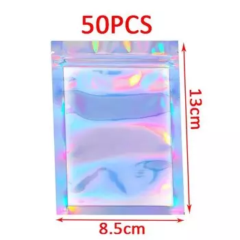 MOONMADE Голографические пакеты для ювелирных изделий 50 шт.