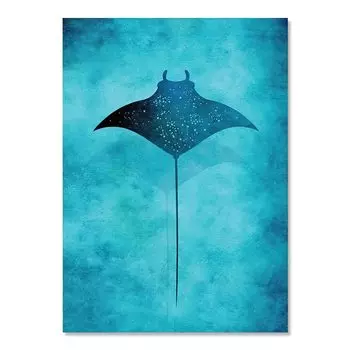 Морской постер JUBEER, канваса