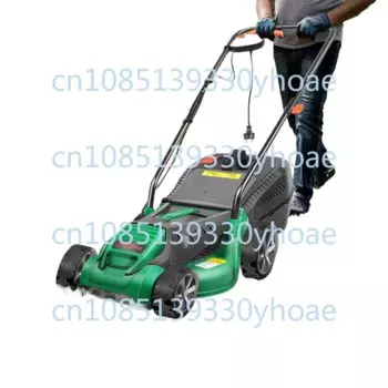 Мощная Электрическая Газонокосилка, ручной пуш, 1600 Вт, электрическая домашняя газонокосилка