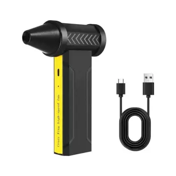 Мощный 160000 Электрический мини-воздуходувка об/мин, жестокий турбореактивный вентилятор, бесщеточный высокоскоростной пылевой вентилятор, ручной пылеочиститель, 10000 мАч