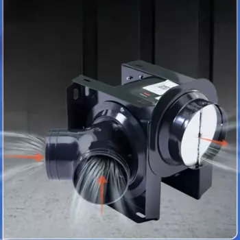 Мощный вытяжной вентилятор бесшумный