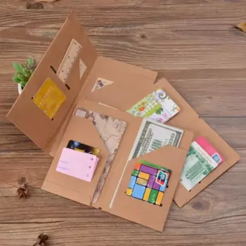 Moterm папка для файлов из kraft бумаги