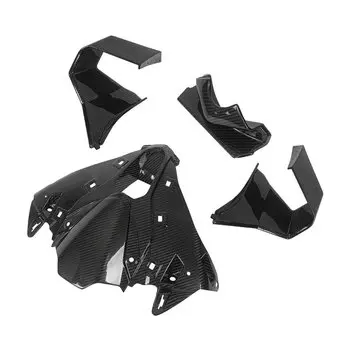 MOTO4U для BMW S1000RR 2019 2020 2021 2022 углеродное волокно фиксированное ветровое крыло обтекатель передний аэродинамический спойлер крыло