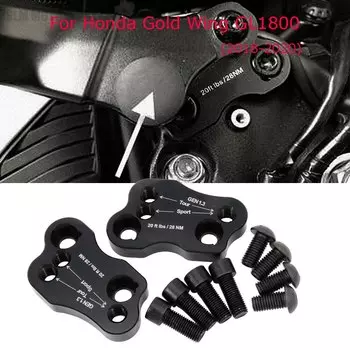 Moto Регулируемая рукоятка с зажимом, приподнятый удлинитель на руль, крепление для Honda Gold Wing GoldWing GL1800 GL 1800 2018 2019 2020 2021