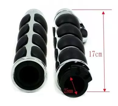 Мотоцикл 1 дюйм 25 мм ручки 1 дюйм для руля для Honda Shadow ACE Spirit VT 750 1100 VTX 1300 1800 C