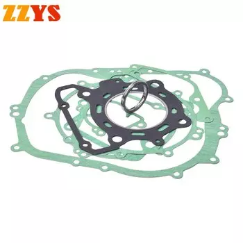 Мотоцикл 250 куб. См Полный капитальный ремонт головки цилиндра Прокладка коврик комплект колодок для Kawasaki Bike KLX250 KLX 250
