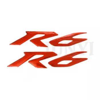 Мотоцикл 3D эмблема значок наклейка бак колесо наклейка мягкая светоотражающая наклейка для Yamaha R6 YZFR6 YZFR600