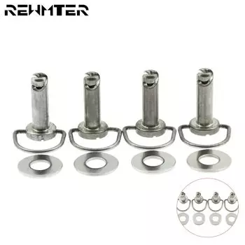 Мотоцикл 4 шт. крепежная жесткая седельная сумка монтажный штыревой болт для Harley Touring FLHX Hardware Street Glide Road King Limited Softai