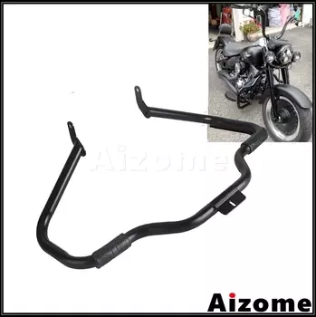 Мотоцикл аварийный брусок для Harley Softail Fat Boy Lo FLSTF FLSTFB Heritage Softail Classic 2000-2017 черный шоссе защита двигателя