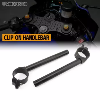 Мотоцикл CNC 50 мм зажим на руль руля для Yamaha YZF 600 R6 YZFR6 2006-2016 2007 2008 2009 Черный Серебристый Алюминий